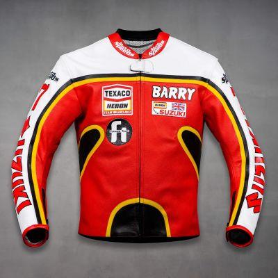 Barry Sheene Suzuki GP 1976 Lederjacke