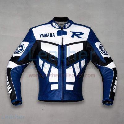 Blaue Yamaha R Motorradjacke