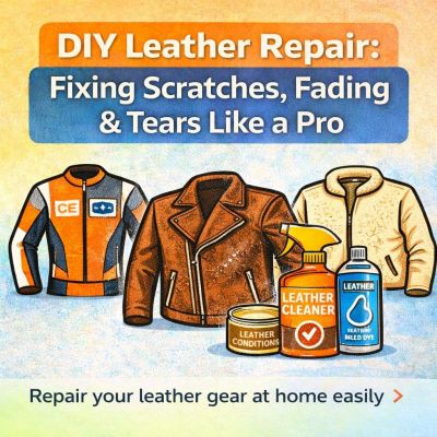 Lederreparatur selber machen