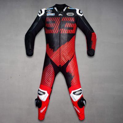 Motorradoverall aus Leder