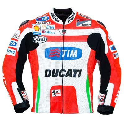 Nicky Hayden Ducati 2012 MotoGP Lederjacke