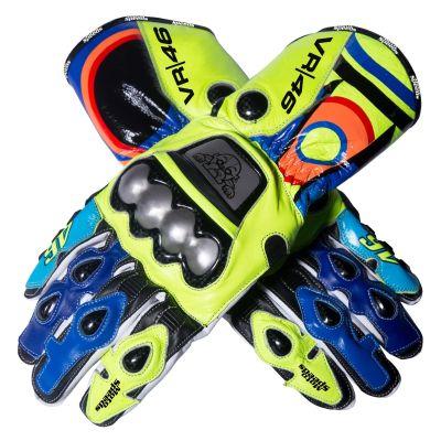 Lederhandschuhe Rossi 2016 MotoGP