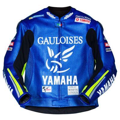 Valentino Rossi Yamaha MotoGP 2005 Lederjacke
