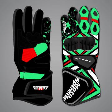 Alex Lowes Motorcycle Racing Gloves SBK 2026