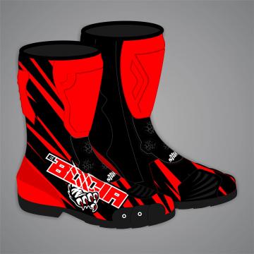 Axel Bassani Motorcycle Race Boots SBK 2026
