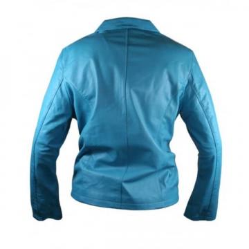 Klassische Lederjacke