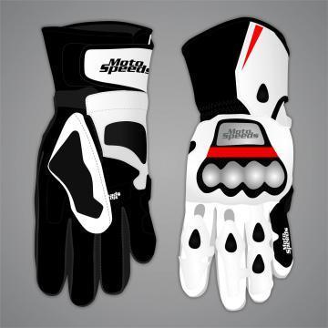 Weißer Motorradjacke Franco Morbidelli MotoGP 2025