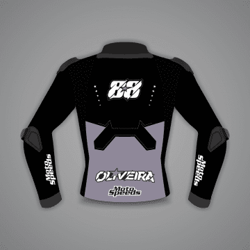 Miguel Oliveira Rennstreckenjacke Wintertest 2024