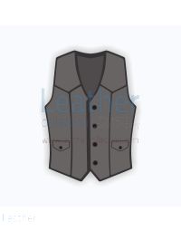 maßgeschneiderte Leder-Motorradweste