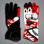 Francesco Bagnaia Leather Gloves Ducati MotoGP 2026 Front and Palm View