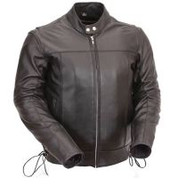 Schnür-Bikerjacke