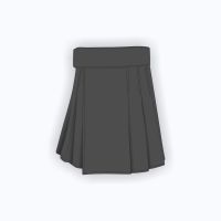 Maßgefertigter Leder-Kilt