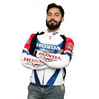 Honda Motorrad Lederjacke