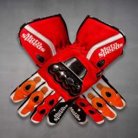 Motorradhandschuhe mit Handballen-Schiebern