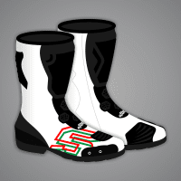 Johann Zarco Racing Boots Motorcycle MotoGP 2024