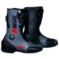 Leder-Motorradstiefel