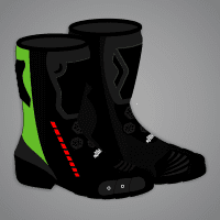 Moto Lederstiefel