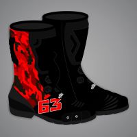 Supermoto Lederstiefel